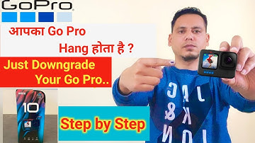 How to downgrade Go Pro firmware  #goprohero10