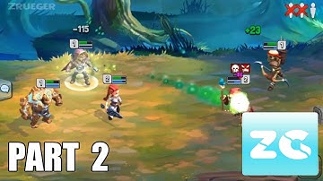 Dragonstone: Guilds & Heroes Android IOS Walkthrough Part 2 Gameplay