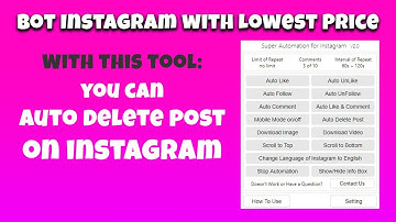 Auto Delete Post on Instagram