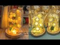 Lily of the valley crochet night light crochet tutorial.Super cute and best handmade crochet gift~