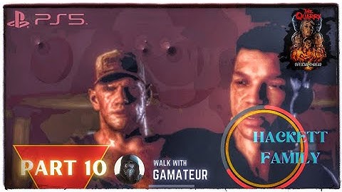 THE QUARRY | 4K | PS5 Walkthrough Gameplay Part 10 - THICKER THAN WATER