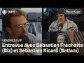 Capture de la vidéo Vendredi VIP avec Sébastien Fréchette (Biz) et Sébastien Ricard (Batlam)