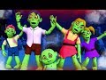 Zombie Finger Family | Nursery Rhymes And Baby Songs | Halloween Songs For Kids