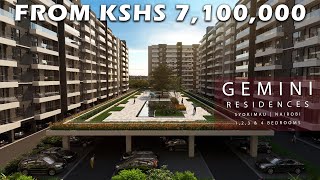 This is Your Dream Modern Luxury Apartment | GEMINI RESIDENCES | 2 & 3 Bedroom | SYOKIMAU