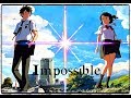 Amv anime mix  impossible