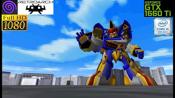 [Flycast Dreamcast Emulator] Super Robot Taisen Alpha ~IR-2160p~ (Vulkan-1080p)