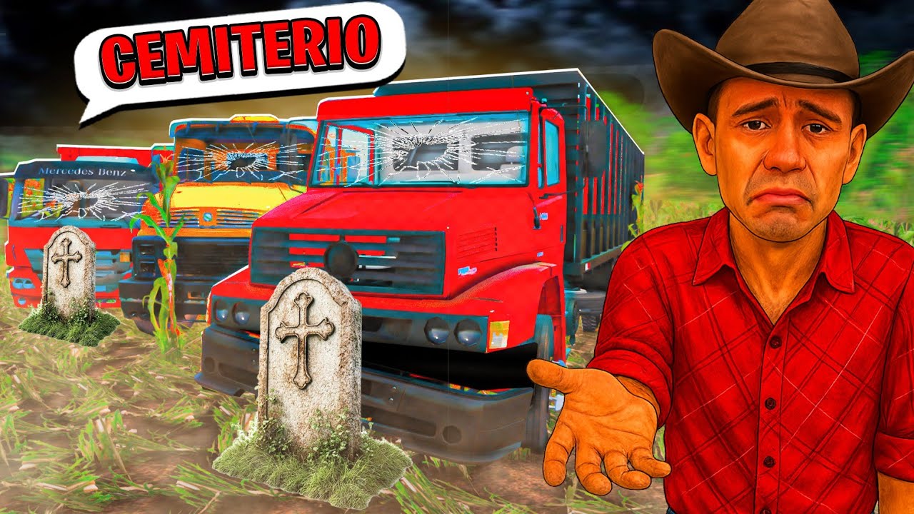 O CEMITERIO DE CAMINHÕES NO MILHARAL SIMULADOR BRASILEIRO FS22