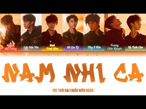 [Vietsub] Nam Nhi Ca《男儿歌》- TNT Thời Đại Thiếu Niên Đoàn【TNT时代少年团】(Color Coded Lyrics)