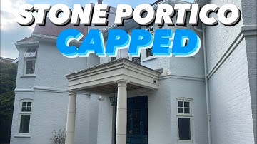 Code 5 Lead Capping To A Stone Portico