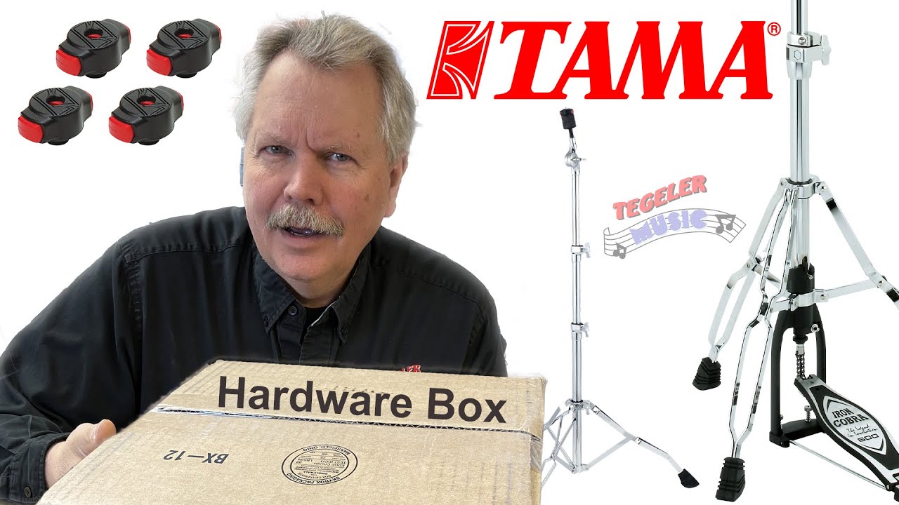 TAMA Hardware unboxing at the store.