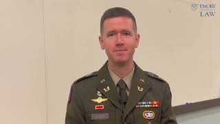 Alumni Spotlight: Captain Robert Jones 14L, U.S. Judge Advocate General's Corps