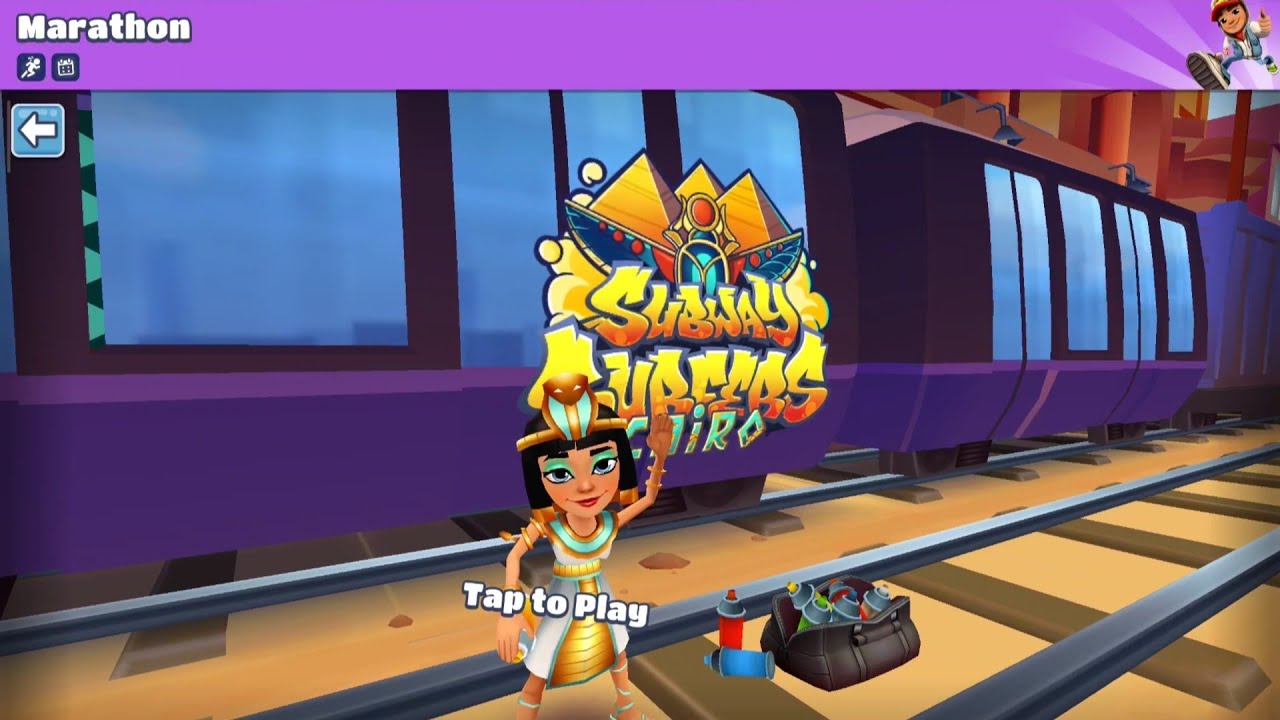 Subway Surfers Mumbai 2025 – Time Traveling to Marathon Cairo with Jasmine! 🏃‍♂️✨