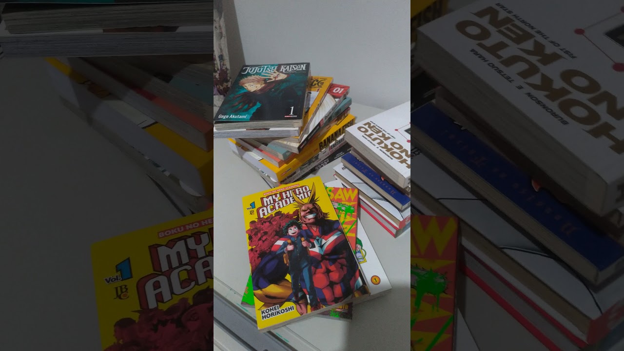 [22 mangás] pra organizar