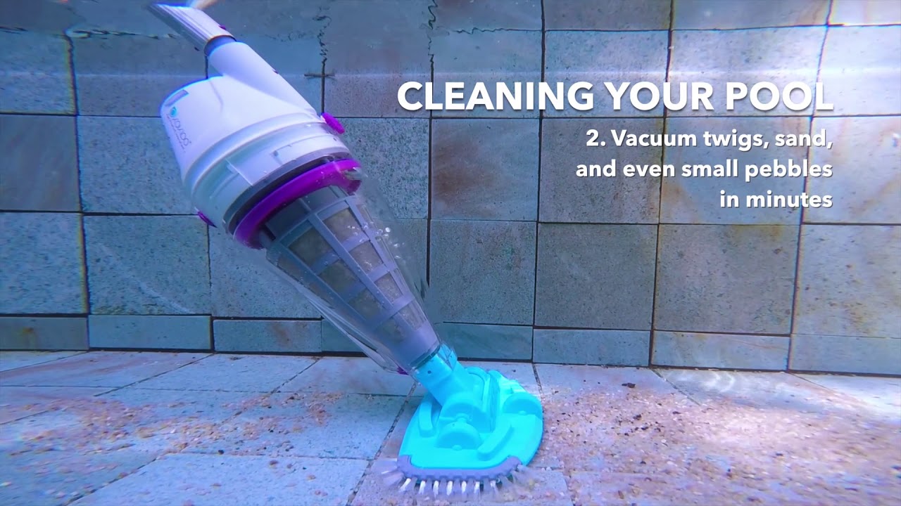 PoolHK Kokido Telsa 50™ RECHARGEABLE HANDHELD POOL SPA CLEANER BEST POOL VACUUM CLEANERS