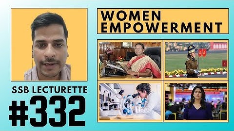Most expected Lecturette Topics for SSB #332 | Women Empowerment | Join now for Practice