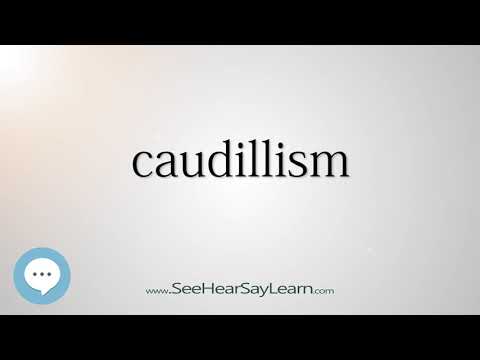 caudillism