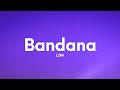 LDA - Bandana (Testo/Lyrics)