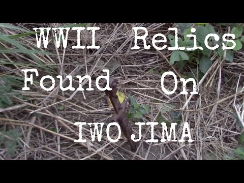 On Iwo Jima Relics Found