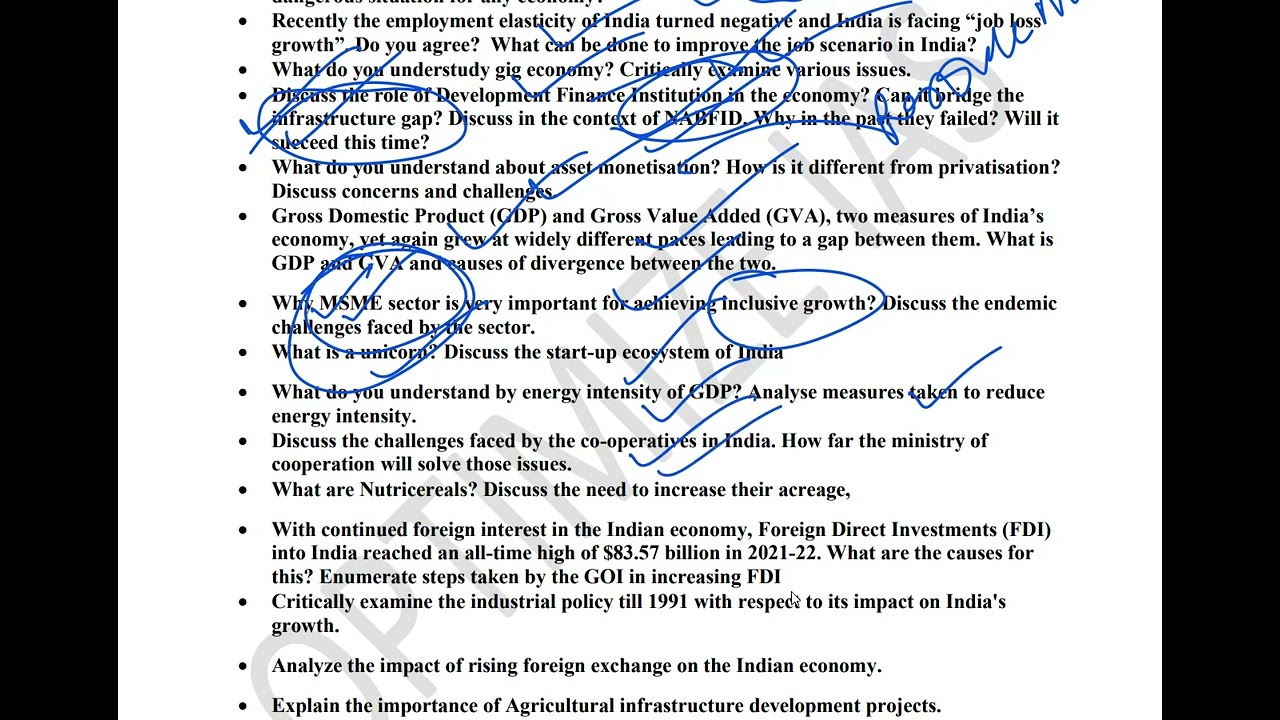 Most Important economy questions 2022 YouTube