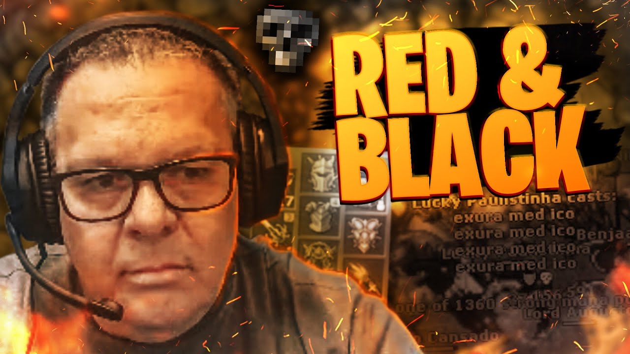 NEW SCAM TO MAKE RED AND BLACK | LVL 1400 DID TAKE HS WITHOUT MOBS ON THE SCREEN? | TibiaFerumbrinha