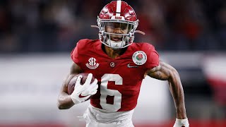 High Quality Alabama DeVonta Smith Clips For TikTok Edits/Intros! 4K