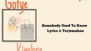 [Lyrics & Terjemahan] Gotye - Somebody That I Used To Know feat Kimbra