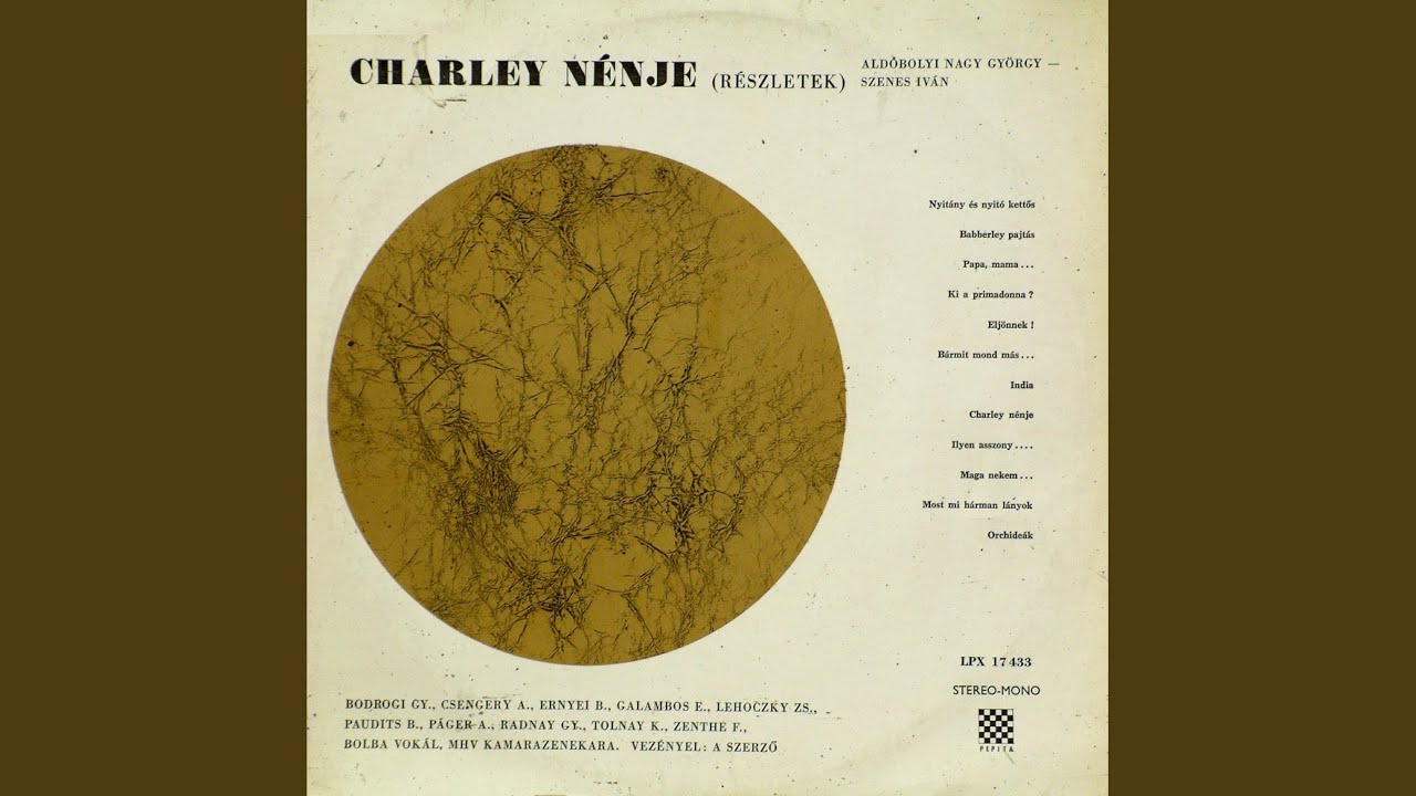 Charley nénje: Charley nénje