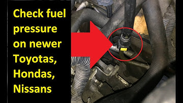 DIY Test Fuel Pressure on cars without Schrader valves: 