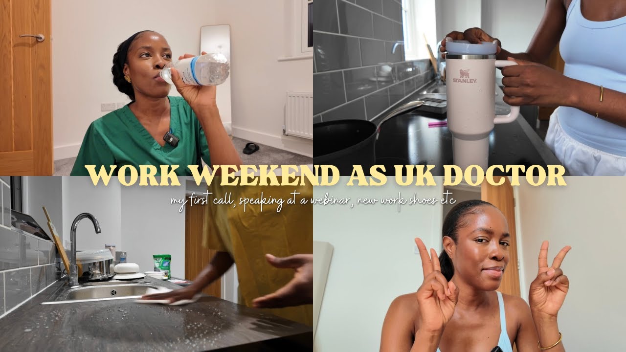 Работа врачом по выходным в Великобритании | мой первый звонок, выступление на вебинаре, новые пр...