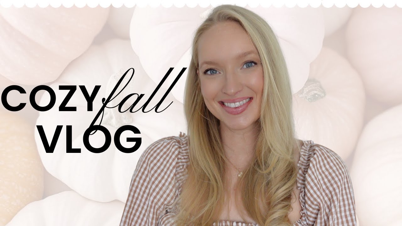 Cozy Fall Vlog At Home with a Newborn: Fall Bucket List, Easy Fall Home Decor, Toddler Boo Basket