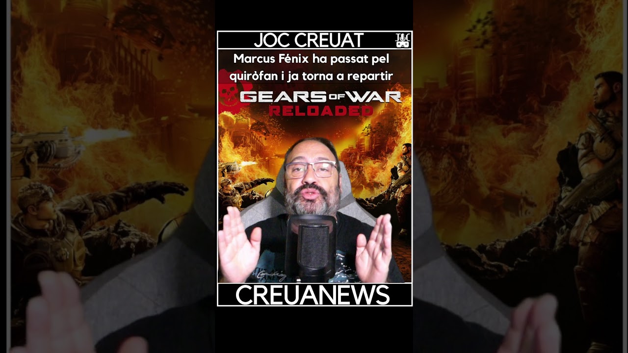 Marcus Fenix ha passat pel quiròfan #gearsofwar #creuanews