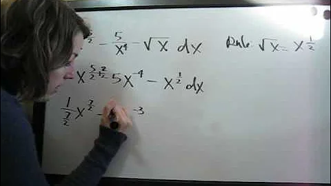 Indefinite Integrals Example 6 (KristaKingMath)