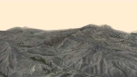 BlendTerra - Blender Game Engine - Large landscape(Takistan)