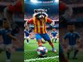 Raccoon vs Minecraft Players Soccer Match #minecraft #animation #sports