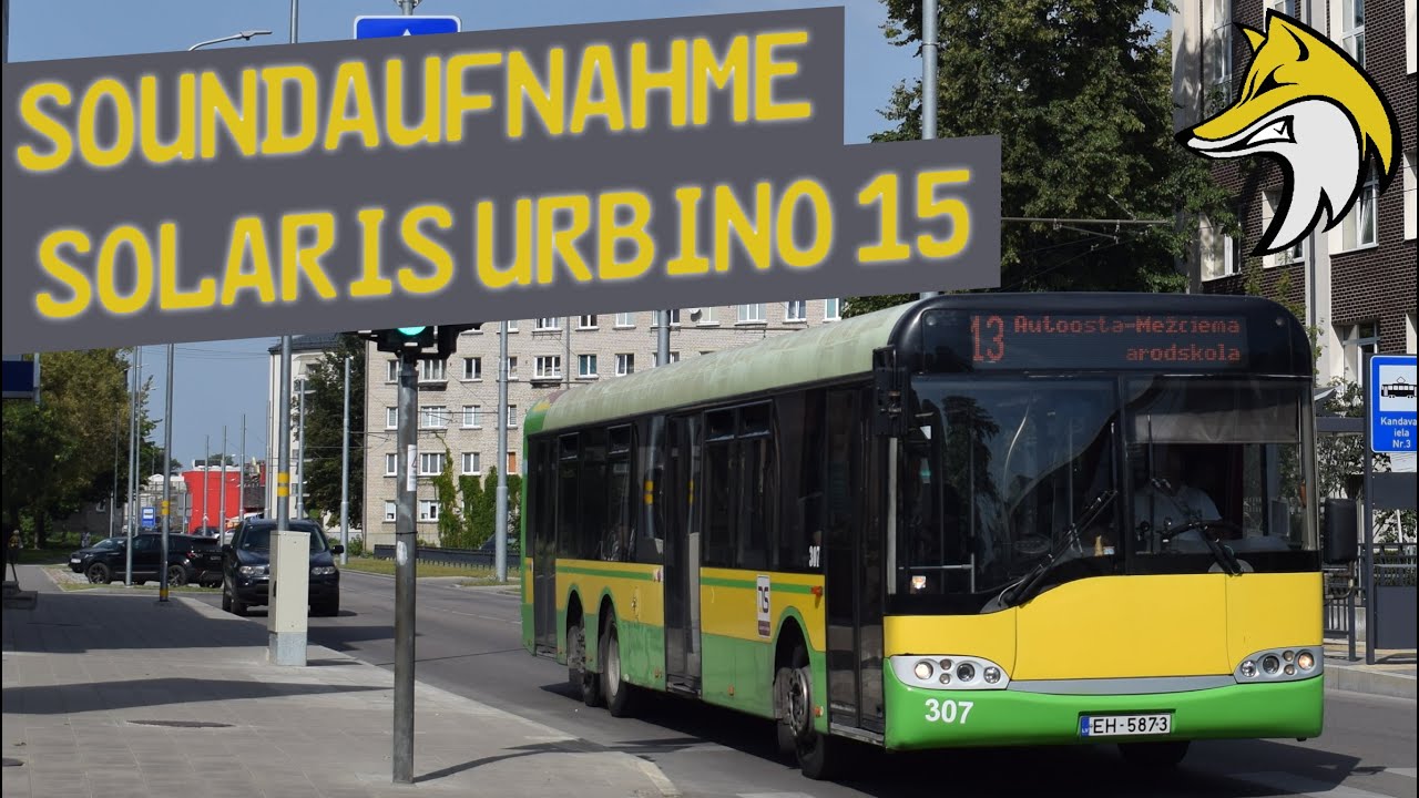 [Sound] | Solaris Urbino 15 | Linie 20B | Daugavpils Satikame