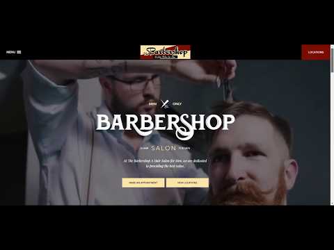 The Barbershop Website Concept | Overflow Local