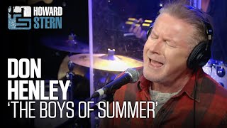 Video thumbnail of "Don Henley “The Boys of Summer” Live on the Howard Stern Show (2015)"