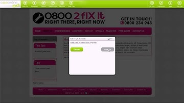 Language Auto Translate - 123 Online Shift CMS Tutorial