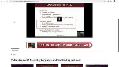 SLAE32: AttackDefense Lab Environment