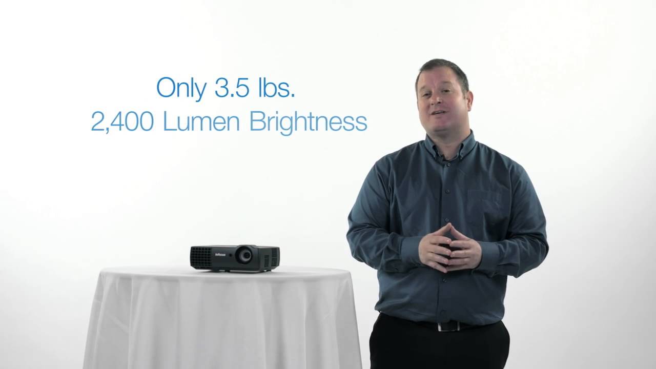 InFocus IN1116, IN1118HD Mobile Projector Overview - YouTube