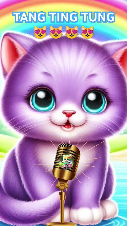 Tang Ting Tung versi kucing#cat #talkingtom  #catlover #kucingnyanyi #kucinglucu #meongsholawat