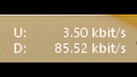 how to install net speed monitor