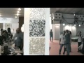 The gold leafing studio at index 2011 exhibition  part 1