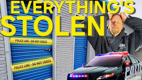 Loaded w/ STOLEN items! ~ DRUG ADDICT Storage Unit!