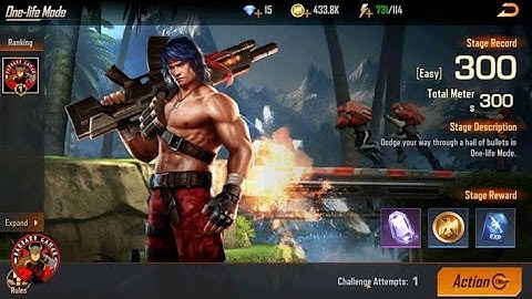 One life mode Easy - Contra Returns