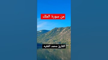 سورة الملك محمد الفقيه/ محمد الفقيه سورة الملك #quran #محمد_الفقيه #سورة_الملك #تلاوة_خاشعة #تلاوه