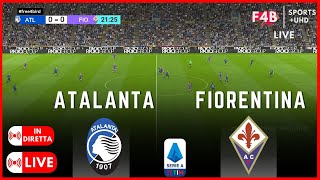 ATALANTA VS FIORENTINA IN DIRETTA | LIVE | SERIE A 2024 | SIMULAZIONE E PUNTEGGIO IN DIRETTA