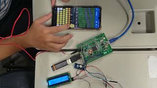 USB + LCD 16x2 (1602A) + Bluetooth (HC05) + STM32F407-discovery (STM32F407VGTx) Demo