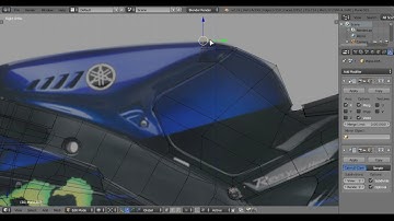 Yamaha YZR-M1 2019 - 3D Modelling with Blender | Part 5