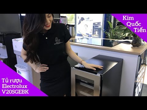 Tủ rượu Electrolux Vintec V20SGEBK